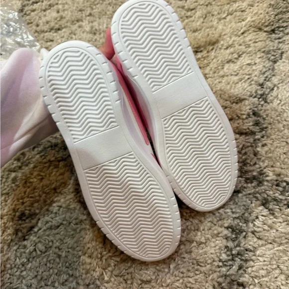 Pink and White Sneakers - Picture 3 of 3